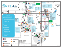 ROGERS RESTAURANT MAP