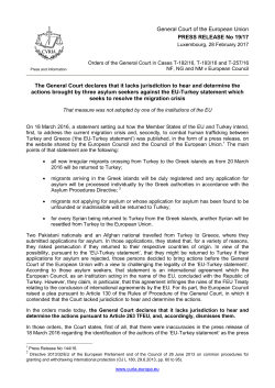 Order of the General Court in cases T-192/16,T - curia