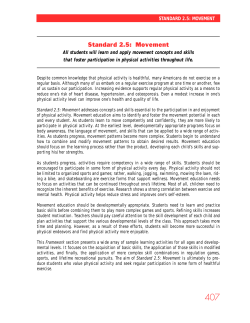 Standard 2.5: Movement