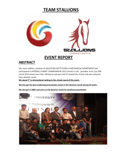 team stallions - Galgotias University