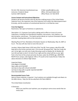 American Constitutional Law