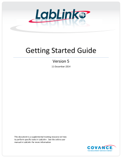 Getting Started Guide