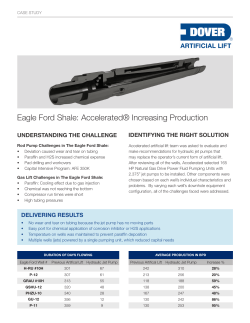 Eagle Ford Shale: Accelerated&reg; Increasing