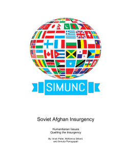 Soviet Afghan Insurgency