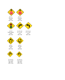 D-10-1 D-10-1 Stop sign Stop sign ahead ahead 450 x 450 450 x