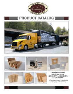 product catalog - Wine Valley Siding Supply, Inc