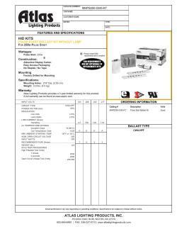 MHPS250-0345-KT Cut Sheet