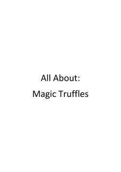 All About: Magic Truffles