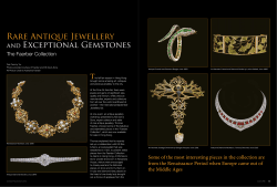 Rare Antique Jewellery and Exceptional