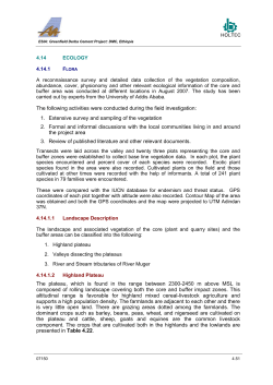 The following activities were conducted during the field investigation