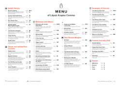 MENU of Litpub Krapka Comma