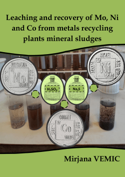 Erasmus Joint doctorate programme in Environmental Technology