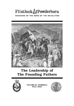 The Leadership of The Founding Fathers