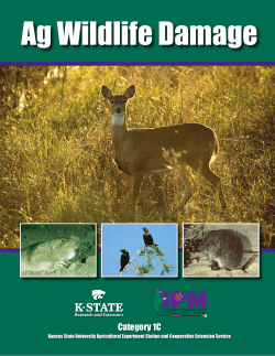 Ag Wildlife Damage - KSRE Bookstore