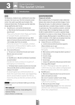 3 The Soviet Union - SG Zuid