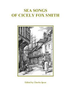 Sea Songs of Cicely Fox Smith