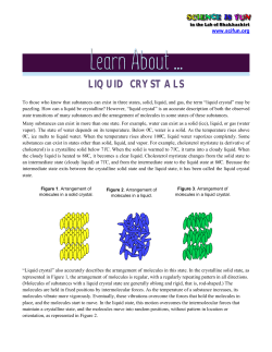 LIQUID CRYSTALS