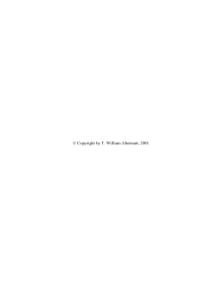 Chivalry Dissertation