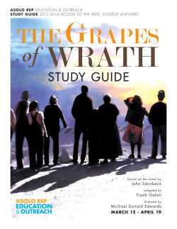 study guide - Asolo Repertory Theatre