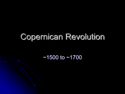Copernican Revolution