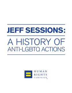 JEFF SESSIONS:
