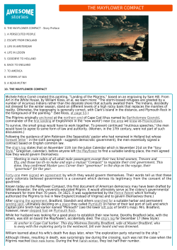 THE MAYFLOWER COMPACT