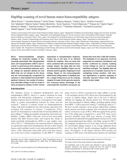 HapMap scanning of novel human minor