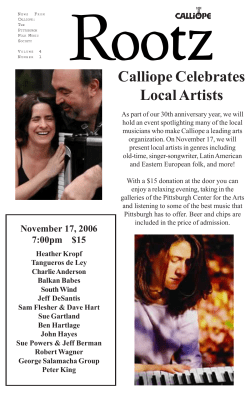 Rootz Newsletter, Fall 06