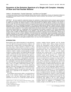 Dynamics of the Emission Spectrum of a Single LH2 Complex