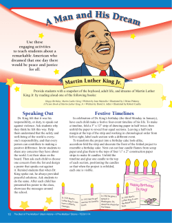 rtin Luther King Jr. rtin Luther King Jr.