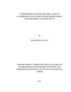 mary kithia mulatya ma project - UoN Repository
