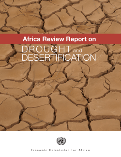 drought desertification