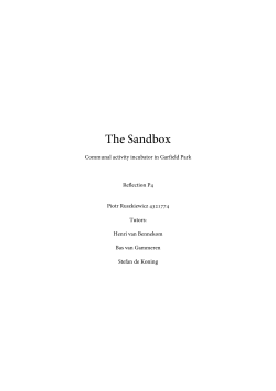 The Sandbox - repository.​tudelft.​nl
