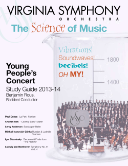 The Science of Music - Virginia Symphony Orchestra