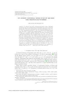 ON ALMOST UNIVERSAL MIXED SUMS OF SQUARES AND