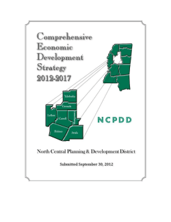 2017 Comprehensive Economic Development Strategy