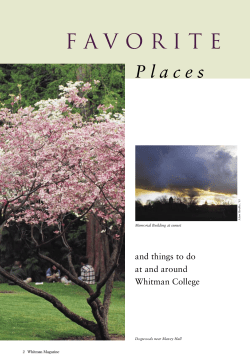 Favorite - Whitman College