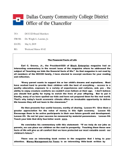 El Centro College - Dallas County Community College