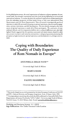 of Rom Nomads in Europe