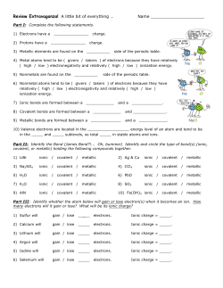 Review Extravaganza! A little bit of everything &hellip; Name