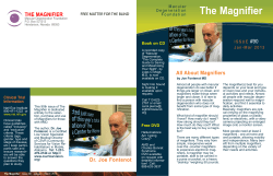 The Magnifier - Macular Degeneration Foundation