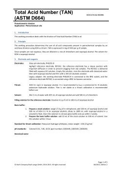 Total Acid Number (TAN)