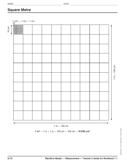 Area of Parallelograms