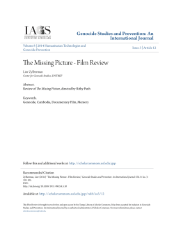 The Missing Picture - Film Review
