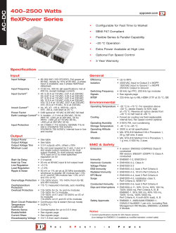 fleXPower - XP Power