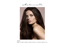 Samara . | Women | Mademoiselle Agency