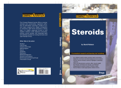 Steroids - ReferencePoint Press