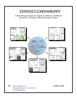 conflict cartography - Compendium Institute