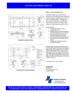 US Steel - Rempe-Sharpe and Associates