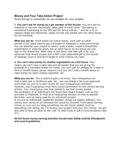 Money and Your Take Action Project